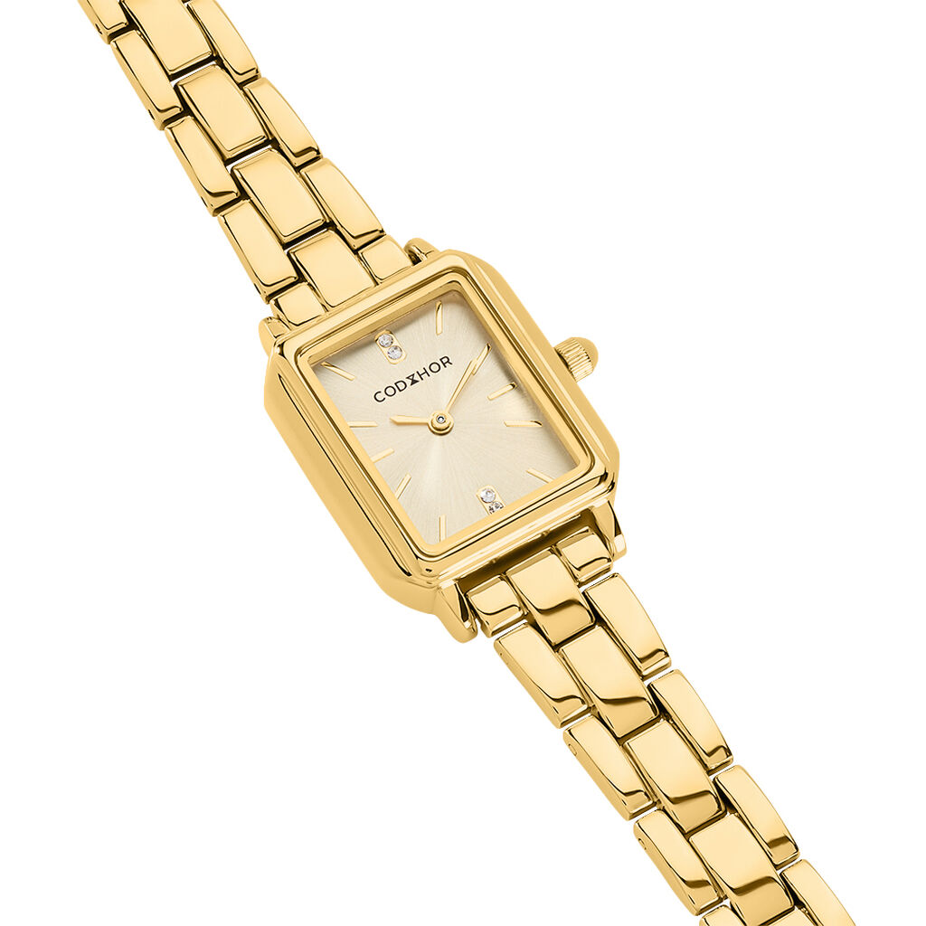 Montre Codhor Eleonia 2 Dor&eacute; - Montres Femme | Histoire d&rsquo;Or