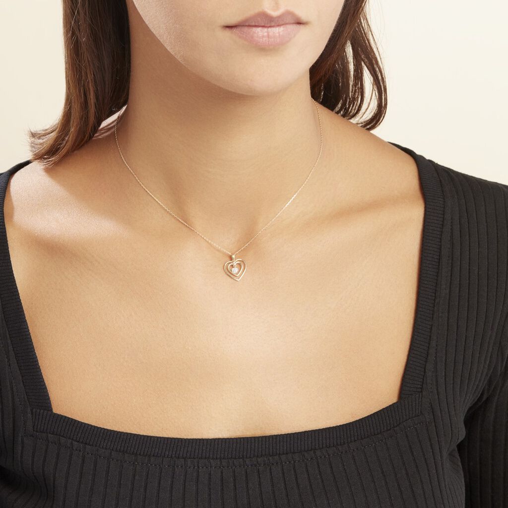 Collier Or Jaune Aleta Diamants - Colliers Femme | Histoire d’Or