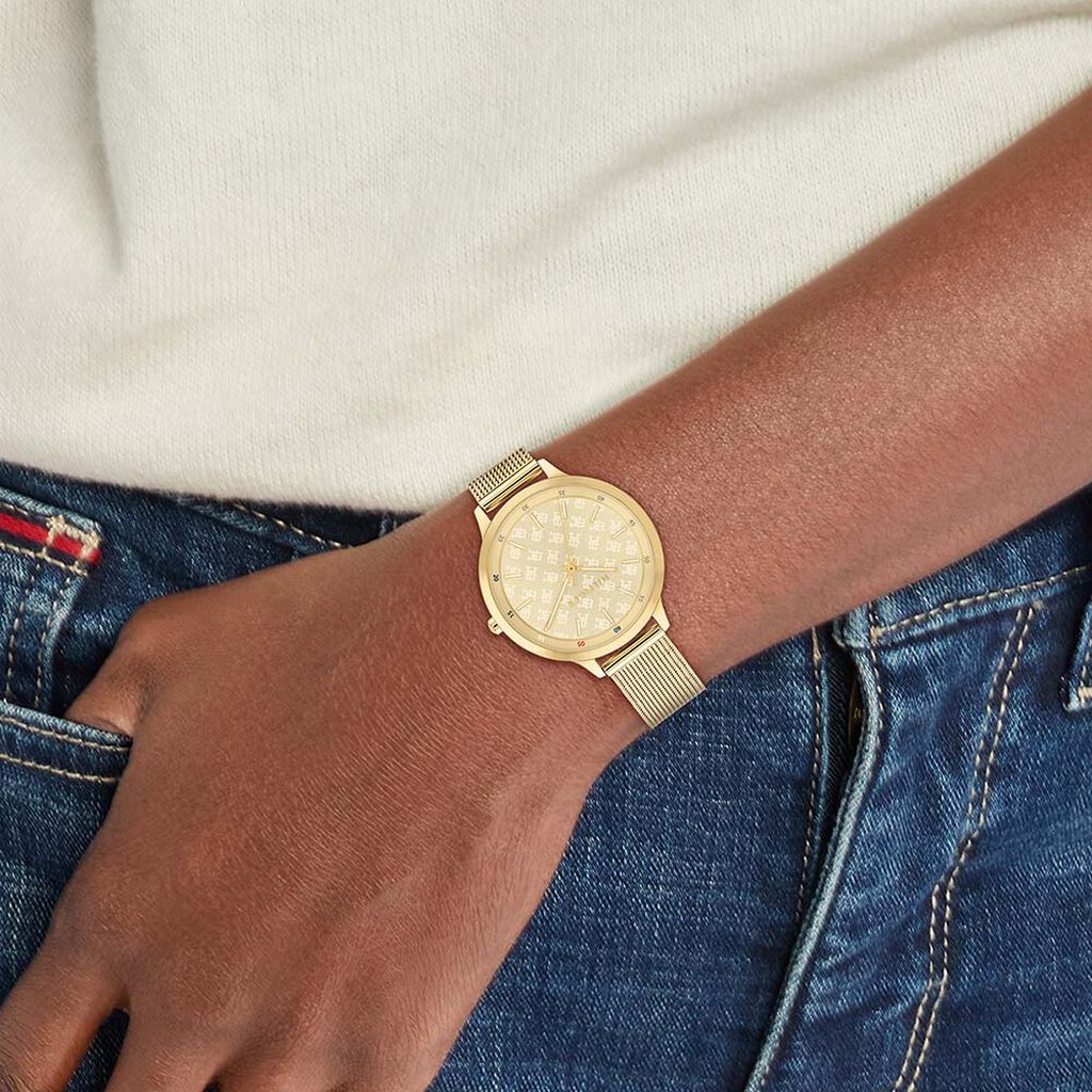 Montre Tommy Hilfiger Iris Doré - Montres Femme | Histoire d’Or