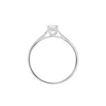 Bague Solitaire One Platine Blanc Diamant - Bagues solitaires Femme | Histoire d&rsquo;Or