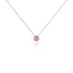 Collier Nelig Argent Rose Oxyde De Zirconium - Colliers fantaisie Femme | Histoire d&rsquo;Or