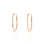 Cr&eacute;oles Dominae Or Rose - Boucles d'oreilles cr&eacute;oles Femme | Histoire d&rsquo;Or