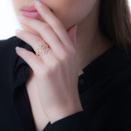Bague Marie-christel Or Jaune Diamant - Bagues avec pierre Femme | Histoire d’Or
