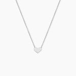 Collier Chandana Argent Blanc - Ras de cou Femme | Histoire d&rsquo;Or