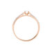Bague Solitaire Hemera Or Rose Diamant - Bagues solitaires Femme | Histoire d’Or
