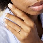 Bague Mediha Or Jaune Topaze - Bagues solitaires Femme | Histoire d&rsquo;Or