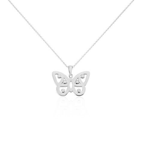 Collier Mauro Argent Oxydes De Zirconium - Colliers fantaisie Femme | Histoire d&rsquo;Or