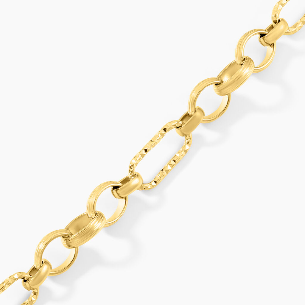 Bracelet Noane Acier Dor&eacute; - Bracelets Femme | Histoire d&rsquo;Or