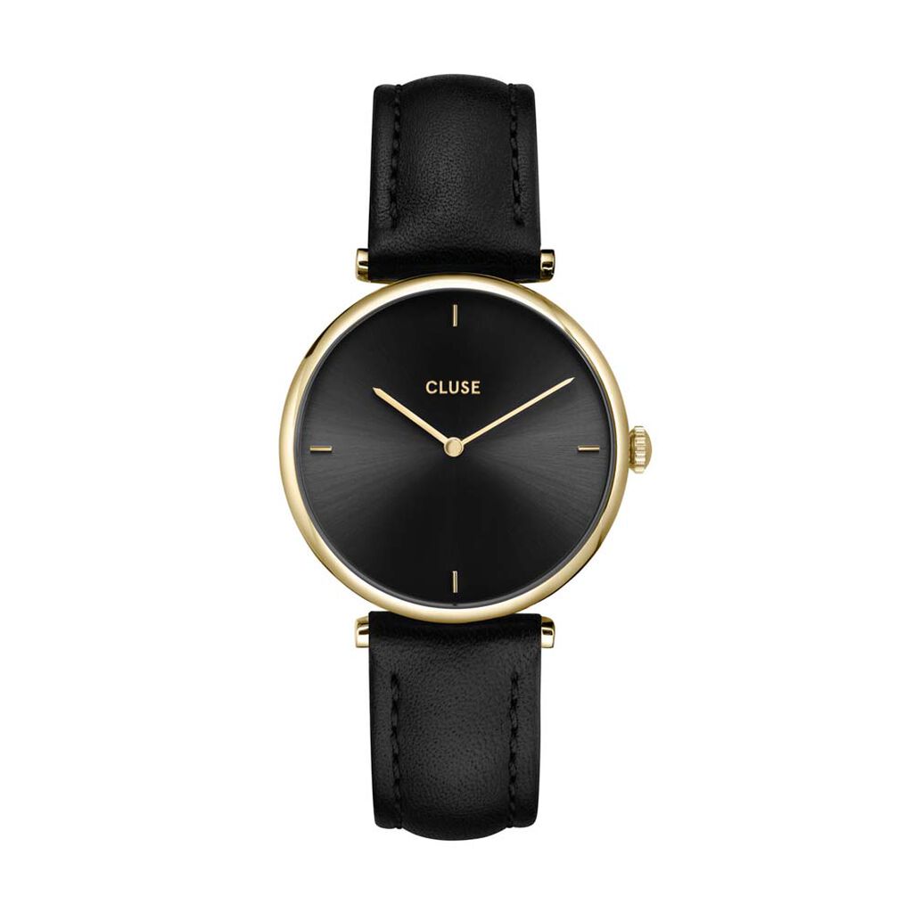 Coffret Montre Cluse Triomphe Noir - Montres Femme | Histoire d’Or