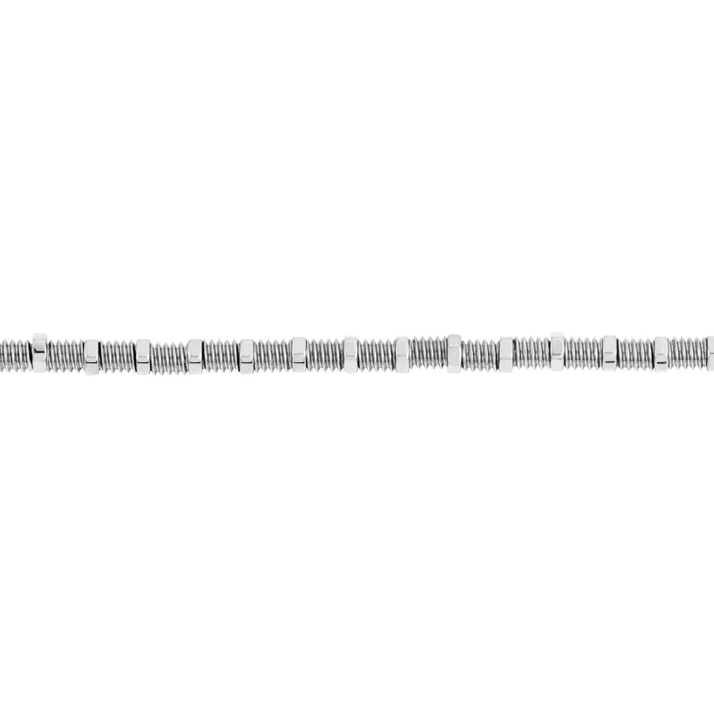 Collier Bryann Acier Gris - Colliers Homme | Histoire d’Or