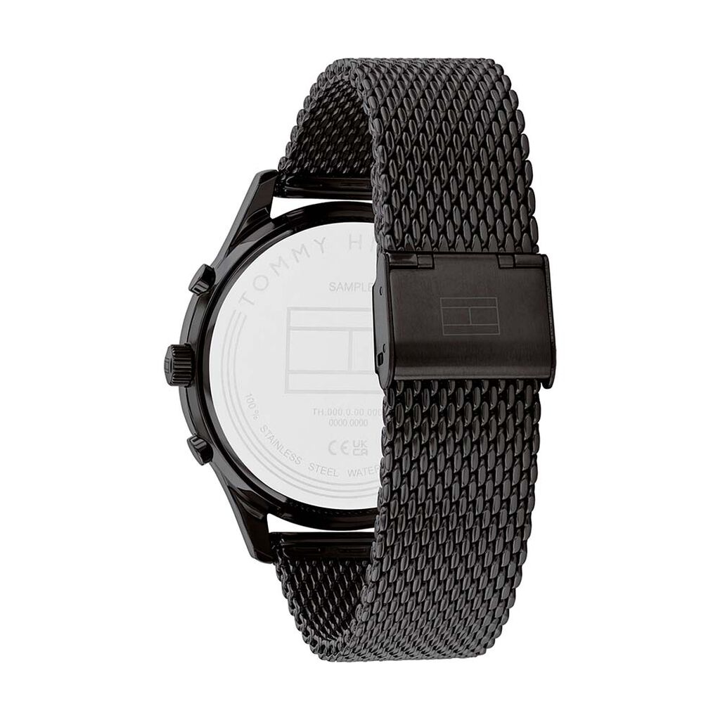 Montre Tommy Hilfiger Weston Noir - Montres Homme | Histoire d’Or