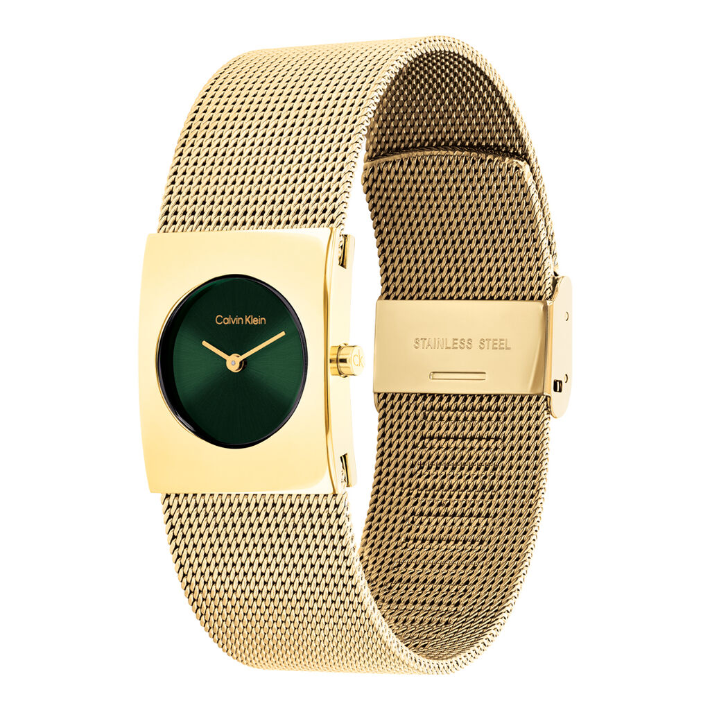 Montre Calvin Klein Pulse Vert - Nouveautés Femme | Histoire d’Or