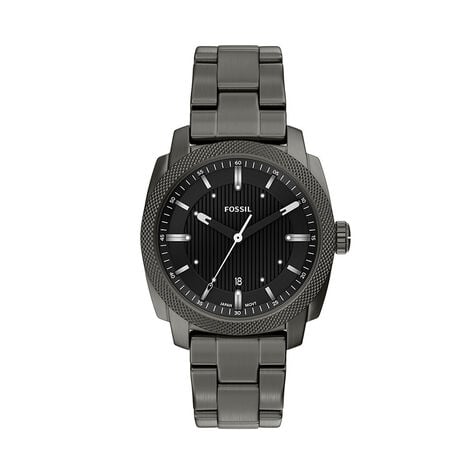 Montre Fossil Machine Noir - F&ecirc;te des p&egrave;res Homme | Histoire d&rsquo;Or