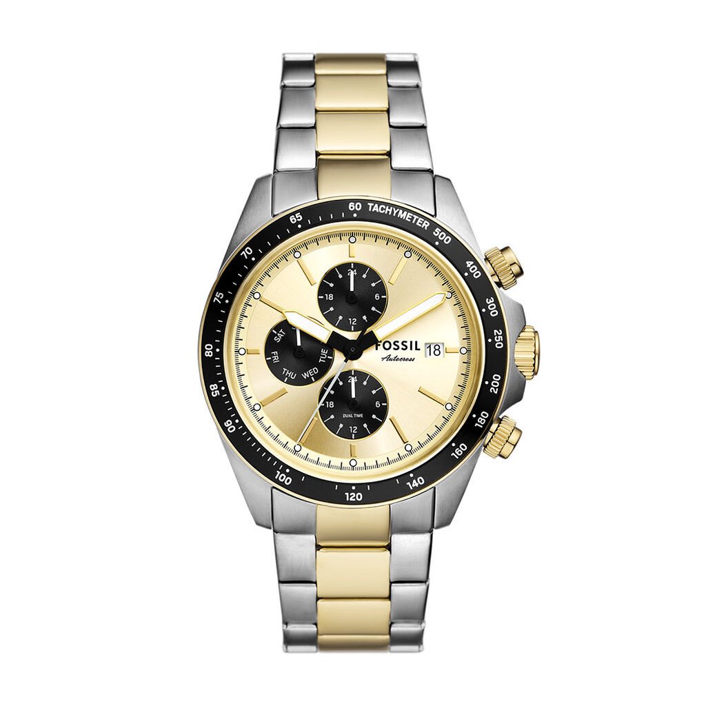 Montre Fossil Autocross Doré - Montres Homme | Histoire d’Or