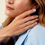 Bague 1986 Or Jaune Diamant - Bagues avec pierre Femme | Histoire d&rsquo;Or