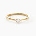 Bague Solitaire Athena Or Jaune Diamant - Bagues solitaires Femme | Histoire d’Or