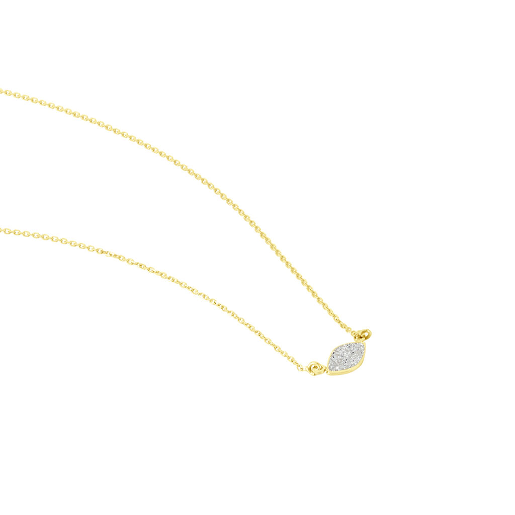 Collier Fittonia Or Jaune - Colliers Femme | Histoire d’Or