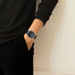 Montre Lacoste Lisbon Noir - Montres Homme | Histoire d&rsquo;Or