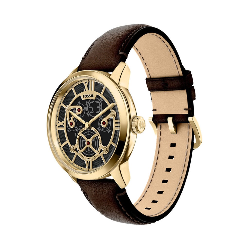 Montre Fossil Bic Tic Tourbillon Gris - F&ecirc;te des p&egrave;res Homme | Histoire d&rsquo;Or