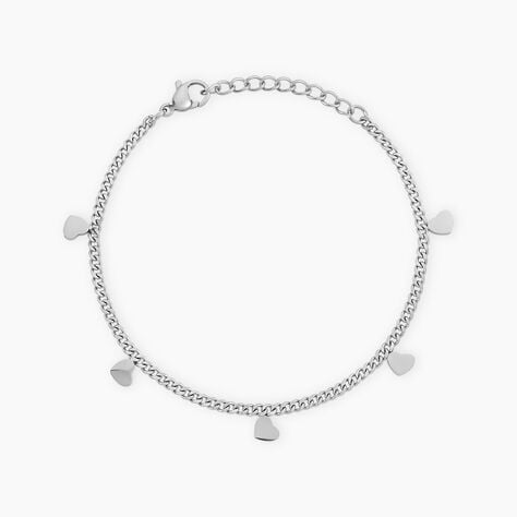 Bracelet Lady Chic Acier Blanc - Bracelets fantaisie Femme | Histoire d&rsquo;Or
