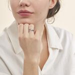 Bague Aina Or Blanc Diamant - Bagues avec pierre Femme | Histoire d&rsquo;Or