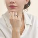 Bague Aina Or Blanc Diamant - Bagues avec pierre Femme | Histoire d’Or