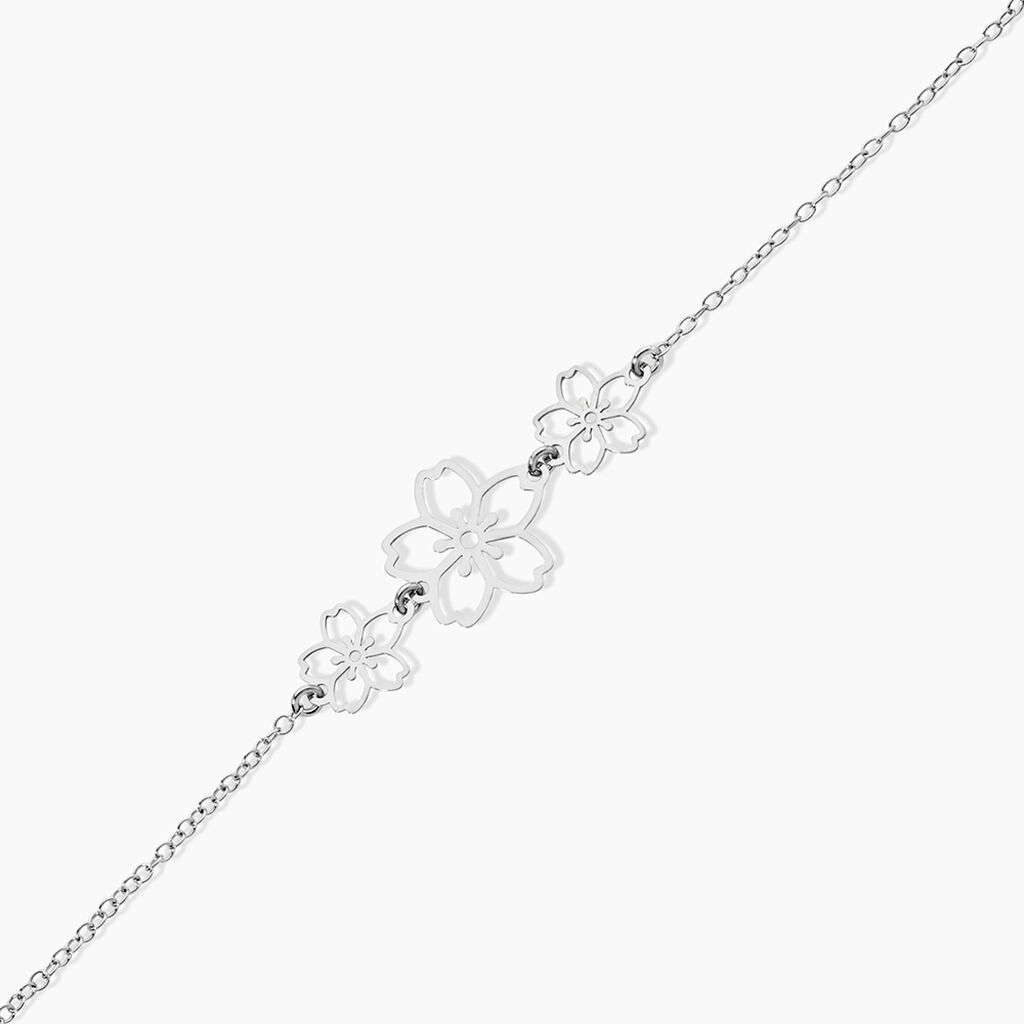 Bracelet Lucrezia Argent Blanc - Bracelets Femme | Histoire d&rsquo;Or