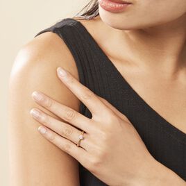 Bague Victoria Or Jaune Diamant - Bagues solitaires Femme | Histoire d’Or