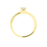 Bague Solitaire Natalia Or Jaune Diamant - Bagues solitaires Femme | Histoire d&rsquo;Or