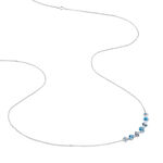 Collier Corabella Or Blanc Topaze - Colliers Femme | Histoire d&rsquo;Or