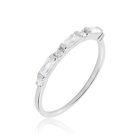 Bague Irenion Argent Blanc Oxyde De Zirconium - Bagues avec pierre Femme | Histoire d’Or