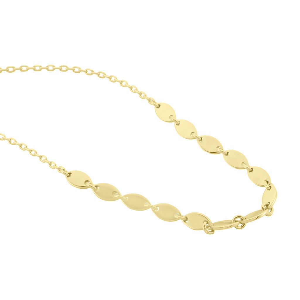Collier Plaque Or Leontine - Colliers fantaisie Femme | Histoire d’Or