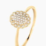 Bague Shyam Or Jaune Diamant - Bagues avec pierre Femme | Histoire d&rsquo;Or