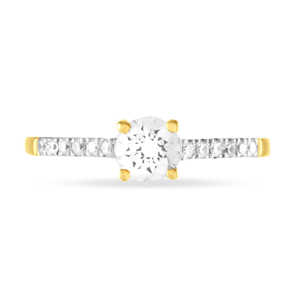 Bague Manon Or Jaune Amethyste - Bagues solitaires Femme | Histoire d’Or