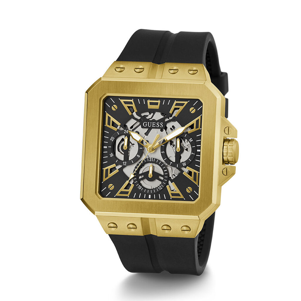 Montre Guess Leo Noir - Montres Homme | Histoire d’Or