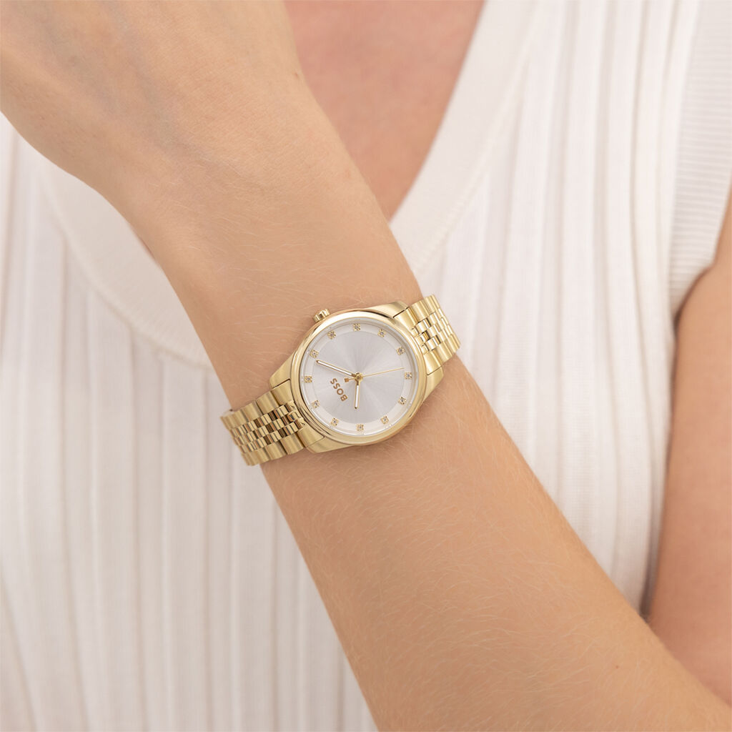 Montre Boss Graceful Precious Argenté - Nouveautés montres Femme | Histoire d’Or