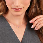 Collier Neruda Argent Blanc Oxyde De Zirconium - Colliers fantaisie Femme | Histoire d&rsquo;Or