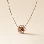 Collier Rio Copacabana Argent Rose Oxyde De Zirconium - Colliers fantaisie Femme | Histoire d&rsquo;Or