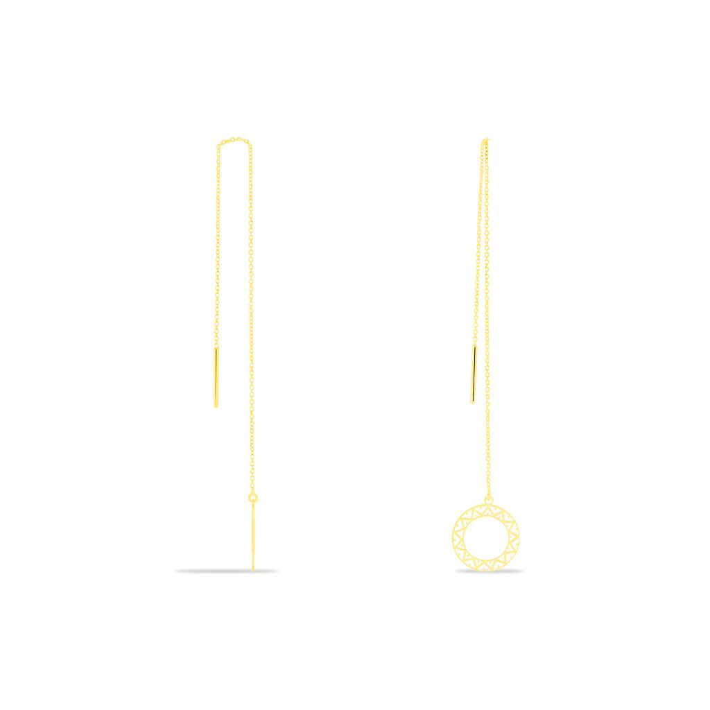 Boucles D'oreilles Pendantes Florent Or Jaune - Boucles d'oreilles pendantes Femme | Histoire d’Or