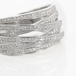 Bague Caledonia Argent Blanc Oxyde De Zirconium - Bagues avec pierre Femme | Histoire d&rsquo;Or