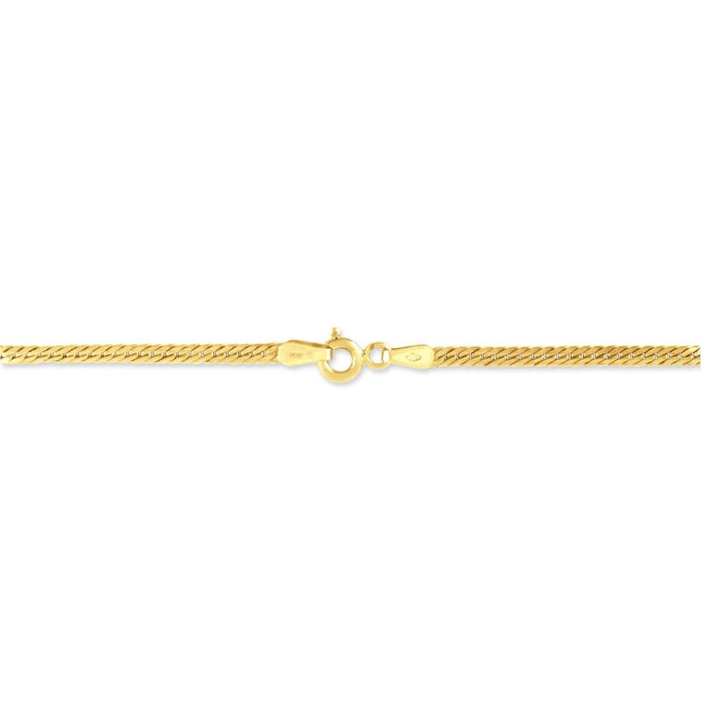 Bracelet Or Jaune Izel Maille Anglaise - Bracelets chaîne Femme | Histoire d’Or