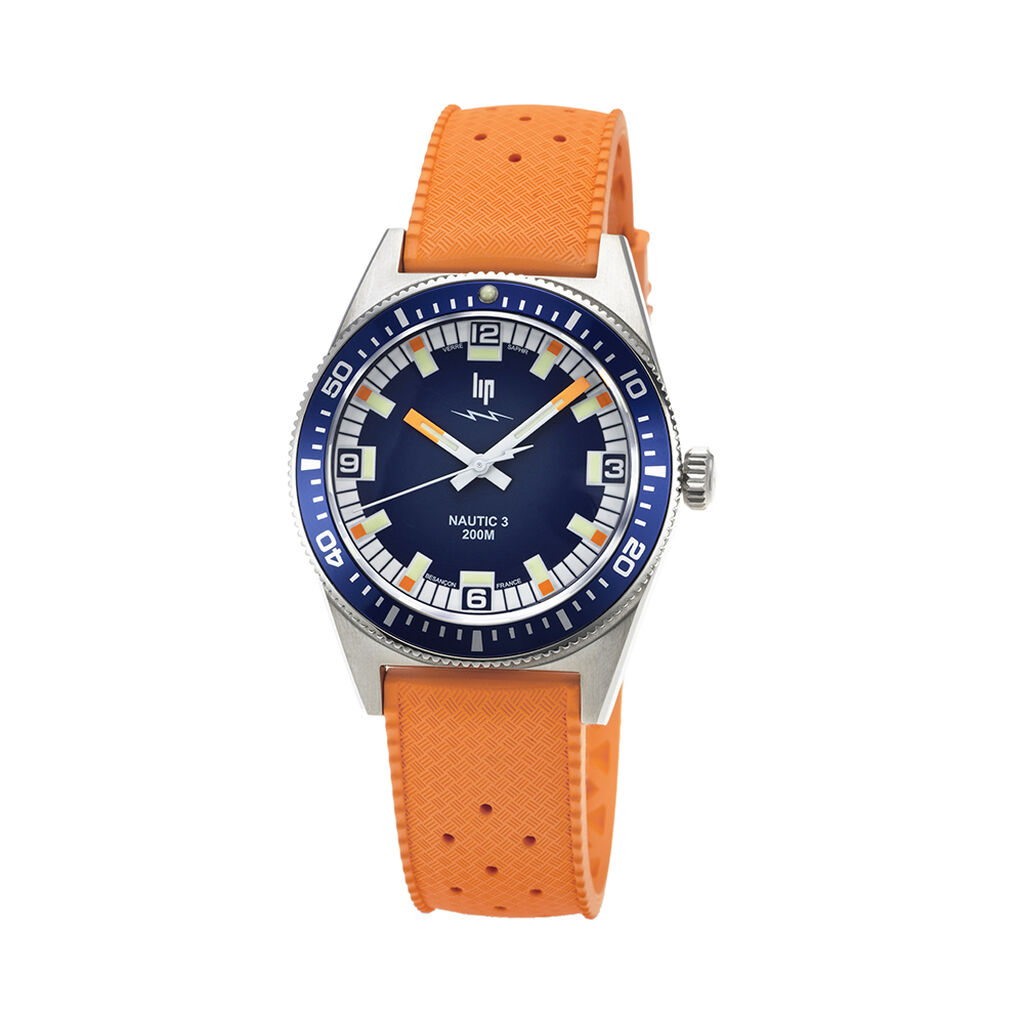 Montre Lip Nautic 3 Bleu - Montres Unisex | Histoire d&rsquo;Or