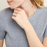 Bracelet River Or Blanc Diamant - Bracelets Pierre Femme | Histoire d&rsquo;Or