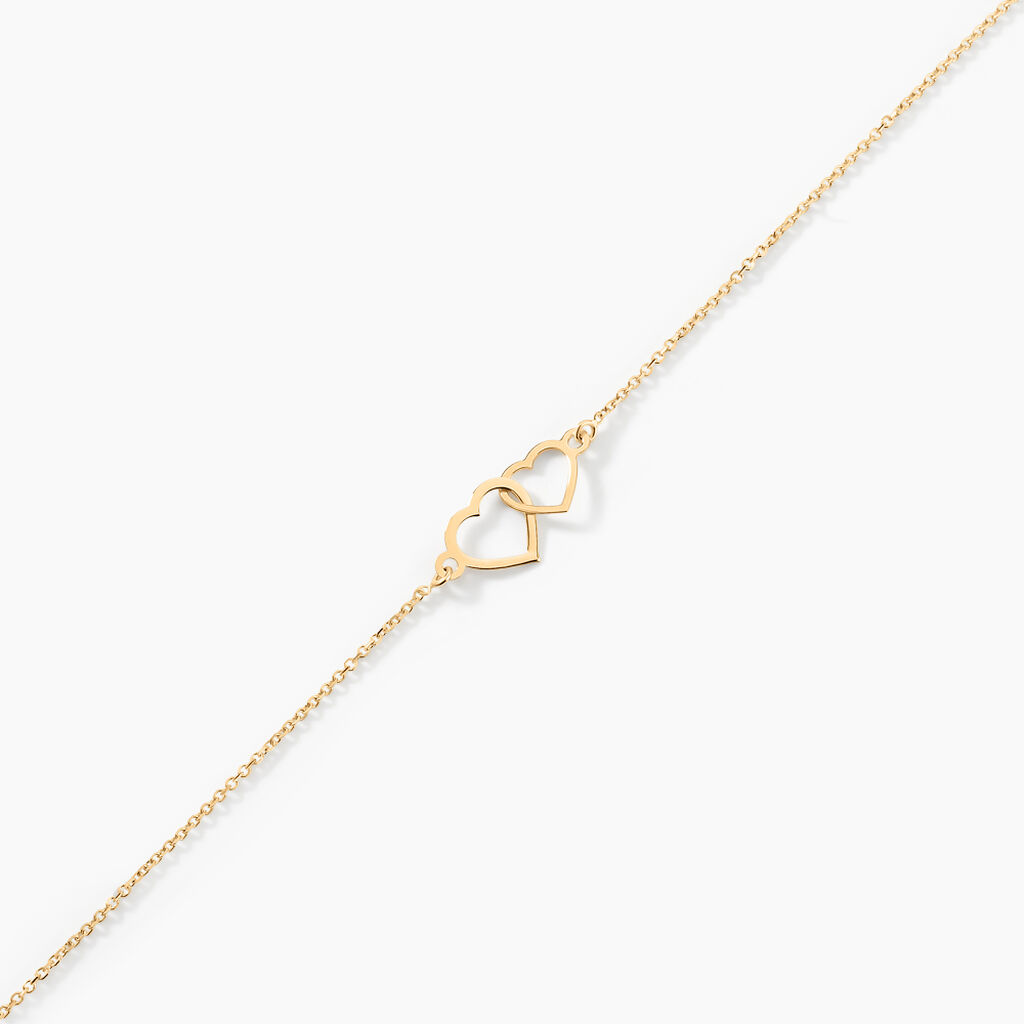 Bracelet Eleno Or Jaune - Bracelets Coeur Femme | Histoire d’Or