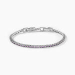 Bracelet Rio Tennis Argent Blanc Oxyde De Zirconium - Bracelets Femme | Histoire d&rsquo;Or