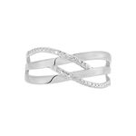 Bague Joassine Or Blanc Diamant - Bagues avec pierre Femme | Histoire d&rsquo;Or