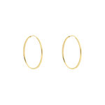 Cr&eacute;oles Dominae Or Jaune - Boucles d'oreilles cr&eacute;oles Femme | Histoire d&rsquo;Or