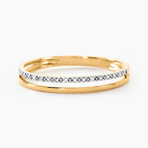 Bague Olena Or Jaune Diamant - Bagues avec pierre Femme | Histoire d’Or