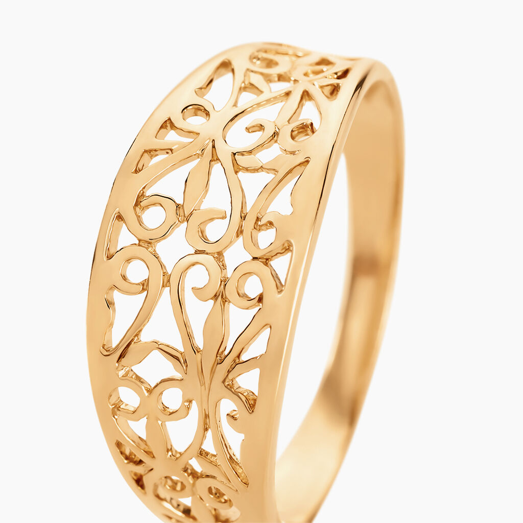 Bague Tyfene Plaqué Or Jaune -  Femme | Histoire d’Or