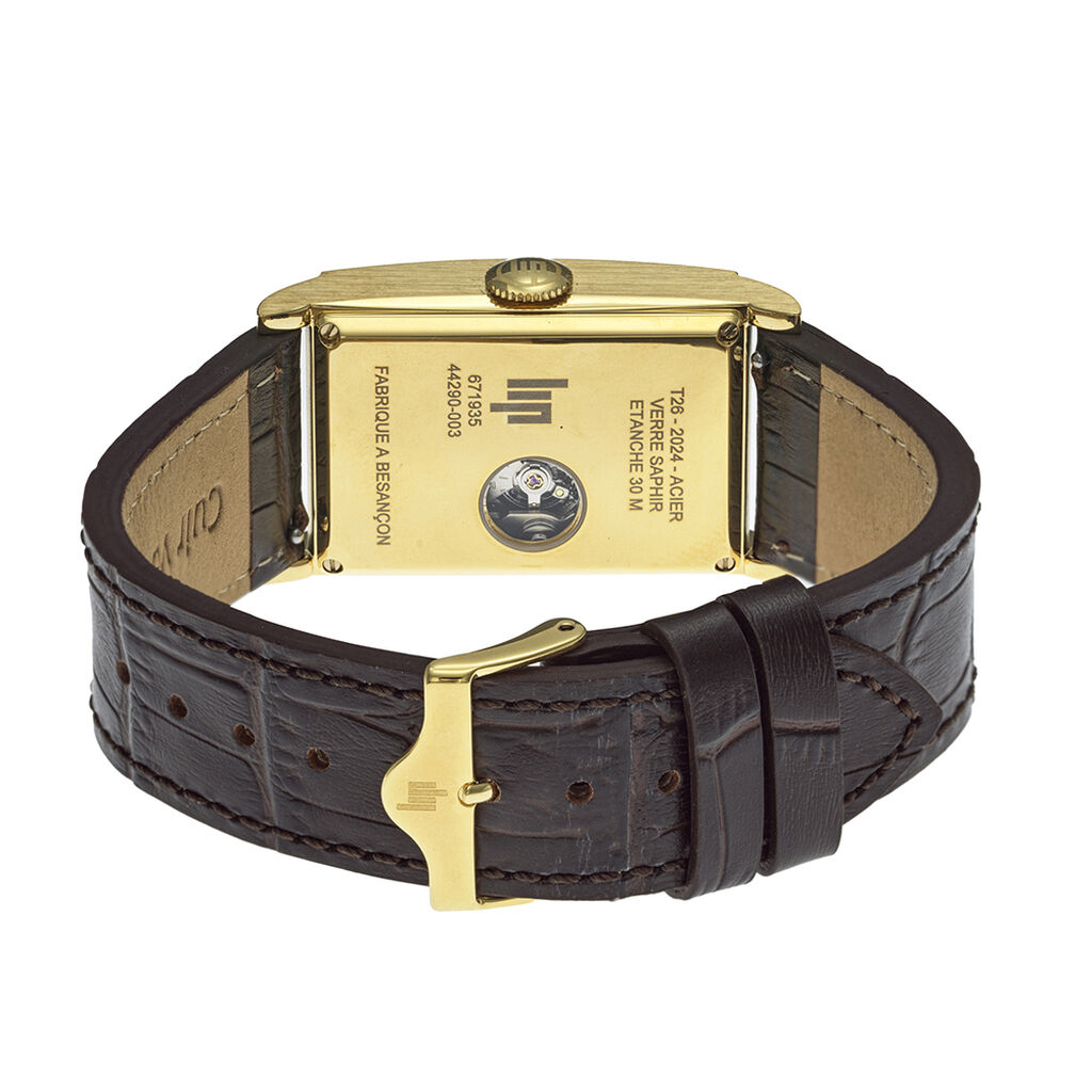 Montre Lip Churchill T26 Argent&eacute; - Id&eacute;es cadeaux Homme | Histoire d&rsquo;Or